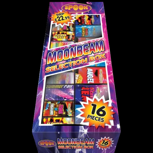 Spook Fireworks | Moonbeam 16 Piece Selection Box