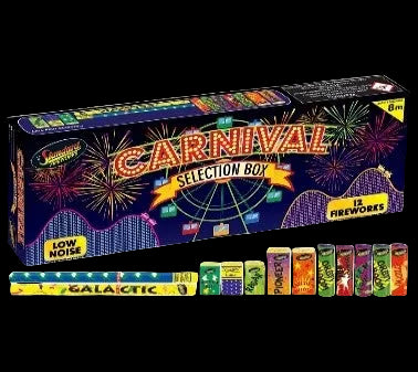 Standard Fireworks | Carnival Low Noise Selection Box
