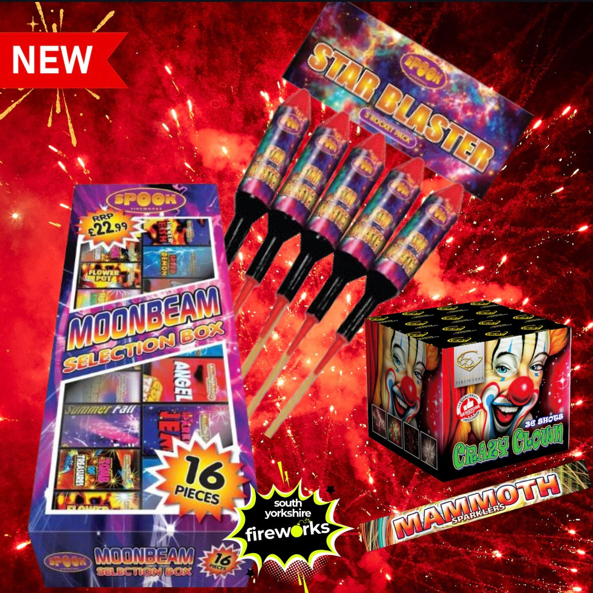 South Yorkshire Fireworks | Mini Family 2026 Bundle
