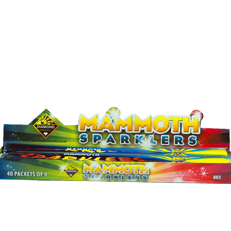 Diamond Fireworks | 18" Mammoth Sparklers