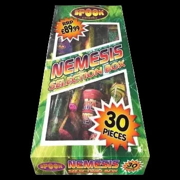Spook Fireworks | Nemesis 30 Piece Selection Box
