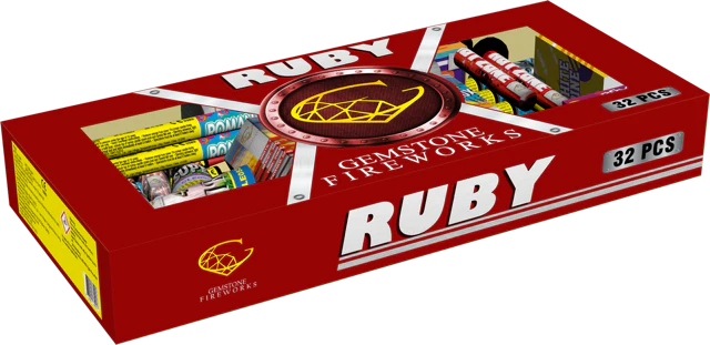 Gemstone Fireworks | Ruby Selection Box