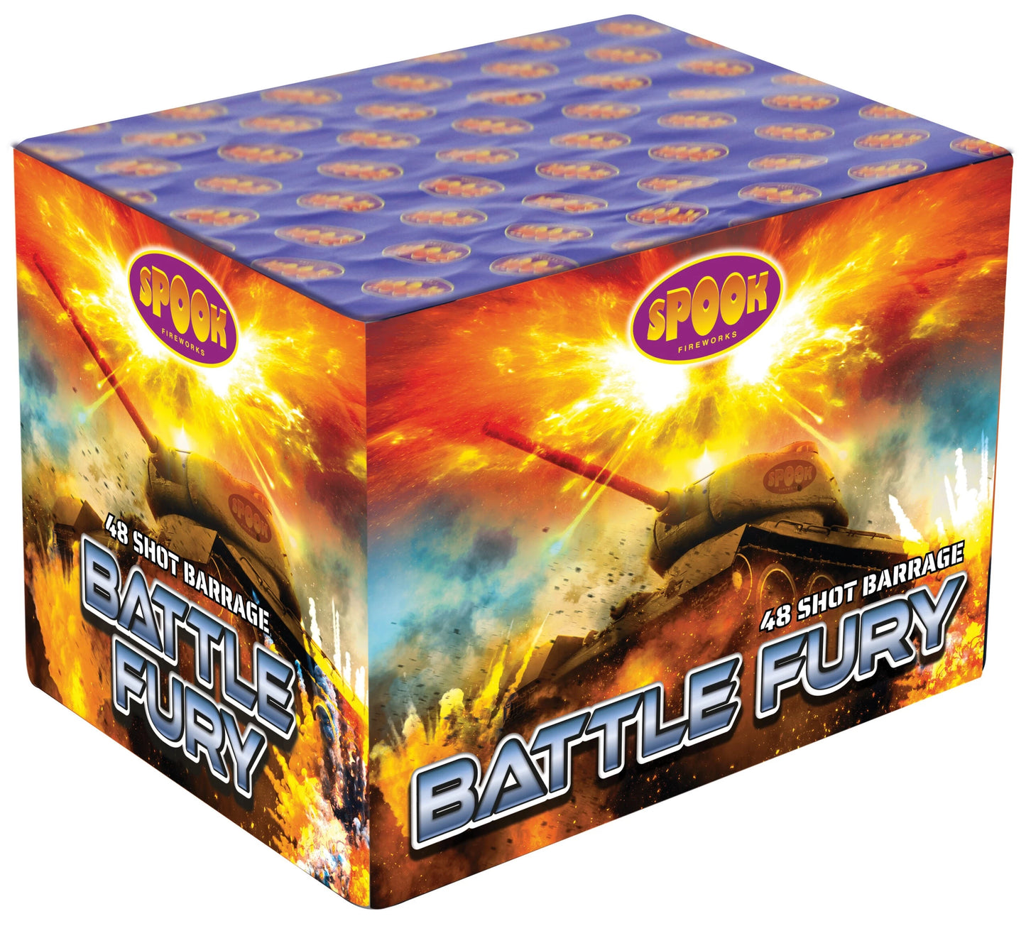 Spook Fireworks | Battle Fury 48 Shot Barrage