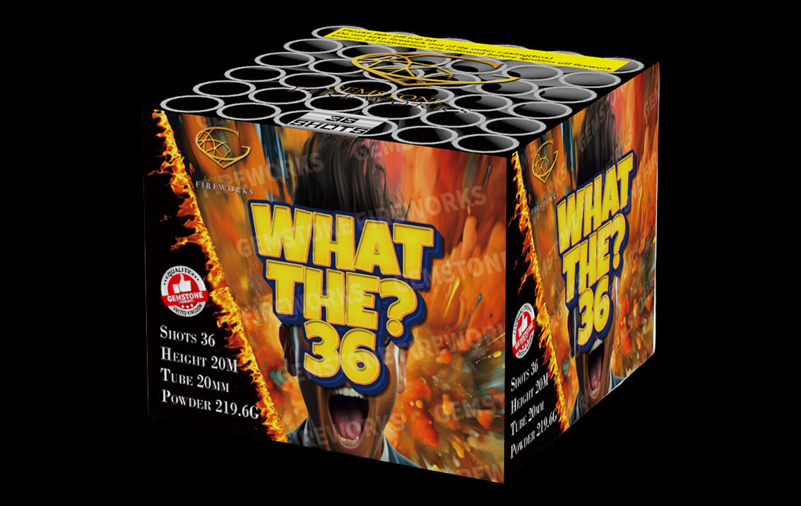 Gemstone Fireworks What The? 36 Barrage