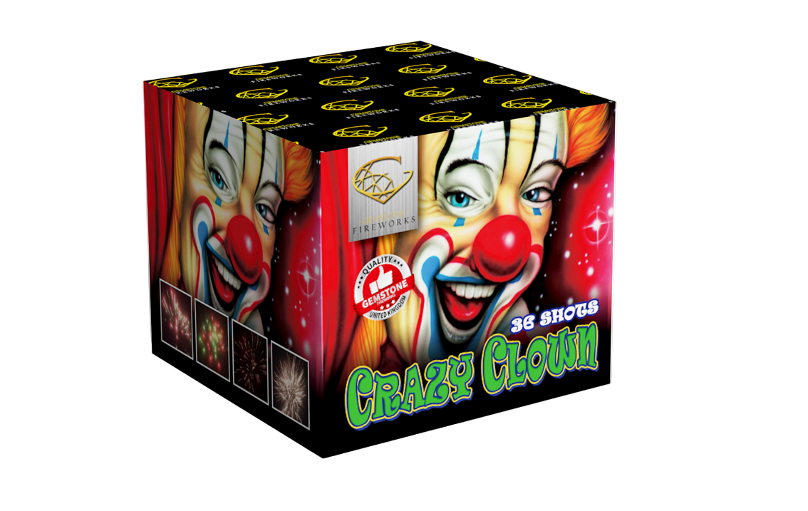 Gemstone Fireworks | Crazy Clown Barrage