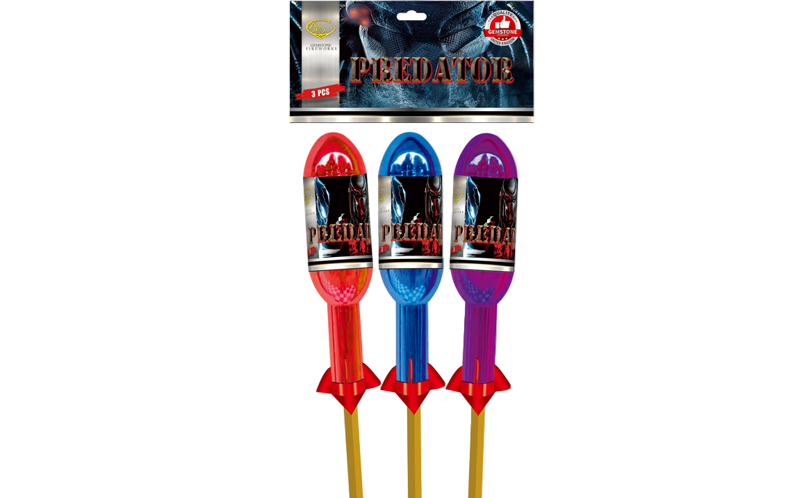 Gemstone Fireworks | Predator Rockets