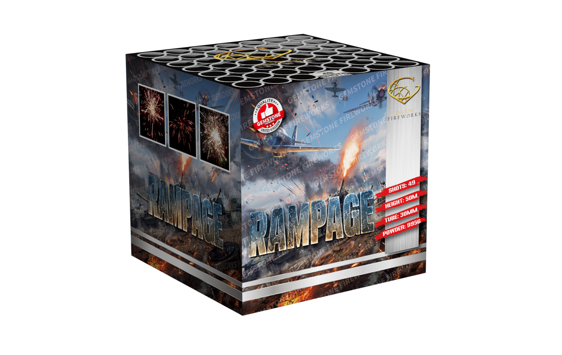 Gemstone Fireworks | Rampage Barrage