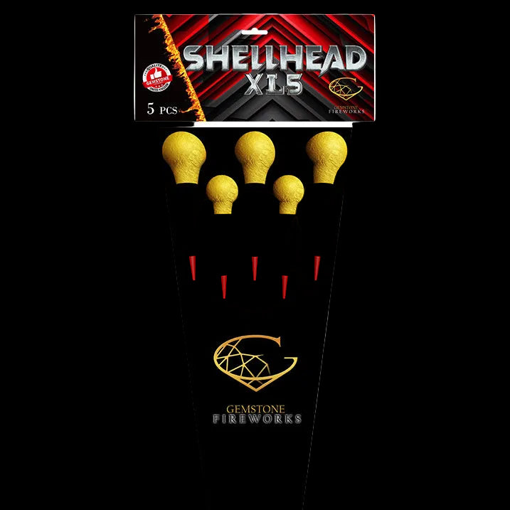 Gemstone Fireworks | Shellhead XL5 Rockets