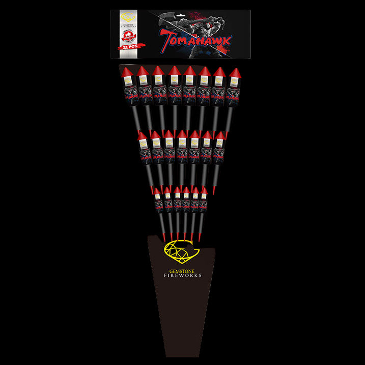 Gemstone Fireworks | Tomahawk Rockets