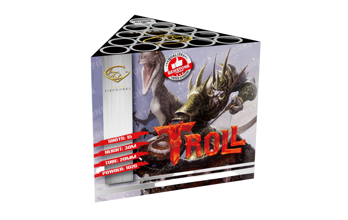 Gemstone Fireworks | Troll Barrage