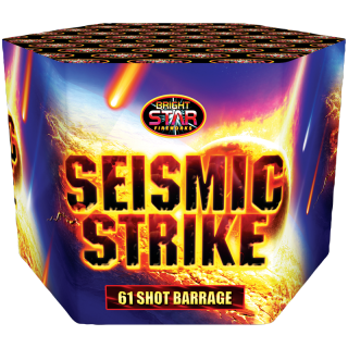 Bright Star Fireworks | Seismic Strike 61 Shot Barrage