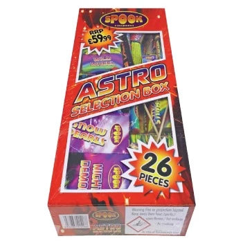 Spook Fireworks | Astro 26 Piece Selection Box