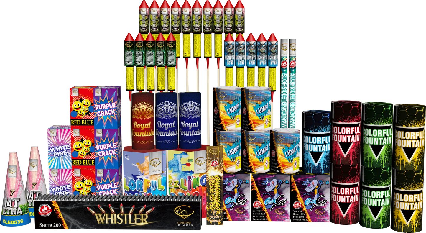 Gemstone Fireworks | Diamond Selection Box