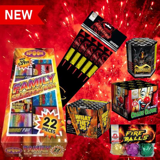 South Yorkshire Fireworks | Family Selection Bundle