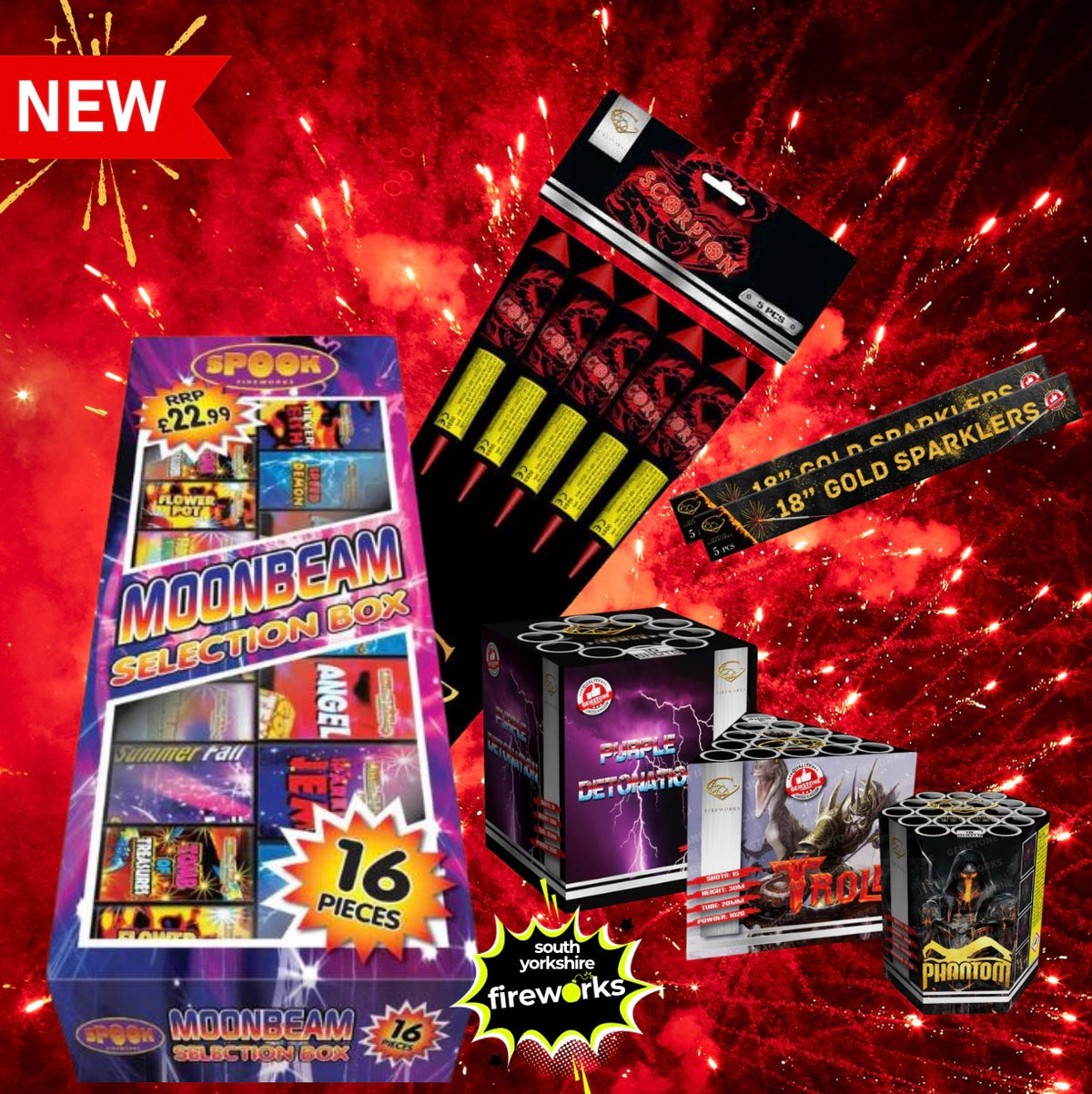 South Yorkshire Fireworks | Galactic V2 Bundle