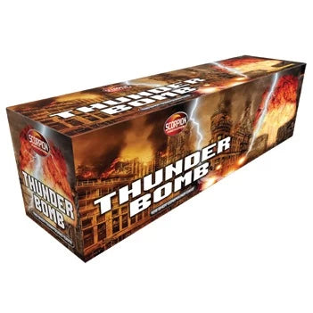 Scorpion Fireworks | Thunder Bomb 126 Shot Display Barrage