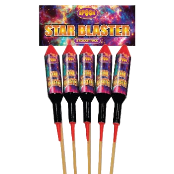 Spook Fireworks | Star Blaster Rocket Pack