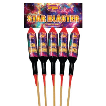 Spook Fireworks | Star Blaster Rocket Pack