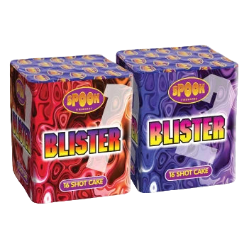Spook Fireworks | Blister 1 & 2 16 Shot Barrage Pack