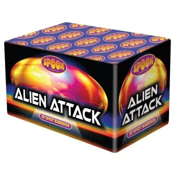 Spook Fireworks | Alien Attack 32 Shot Barrage