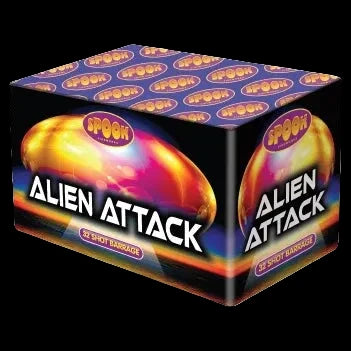 Spook Fireworks | Alien Attack 32 Shot Barrage