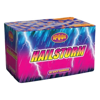 Spook Fireworks | Hailstorm 60 Shot Barrage