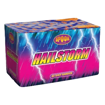 Spook Fireworks | Hailstorm 60 Shot Barrage