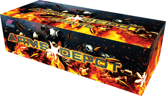 Menshun Fireworks | Arms Depot 34 Piece Display Crate