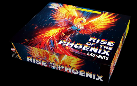 Gemstone Fireworks | Rise Of The Phoenix 648 Shot Display Barrage