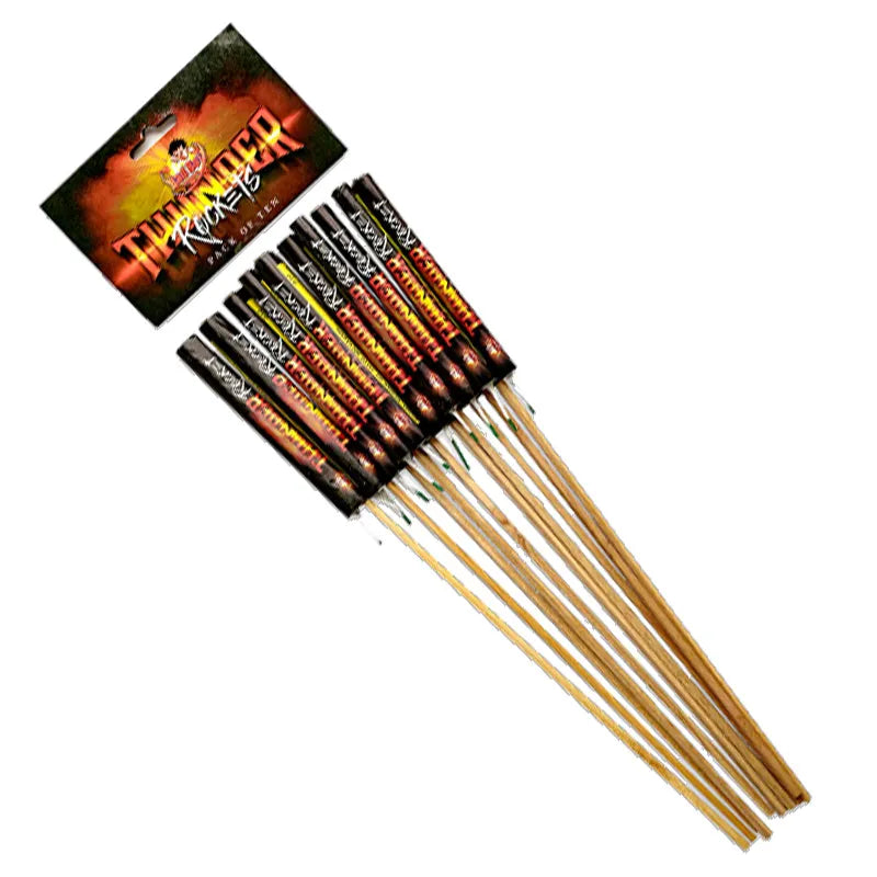 Bad Boy Fireworks | Thunder Rockets Whistlers 10 Pack