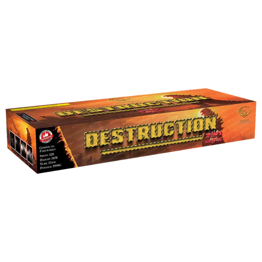 Gemstone Fireworks | Destruction 2025 Display Barrage