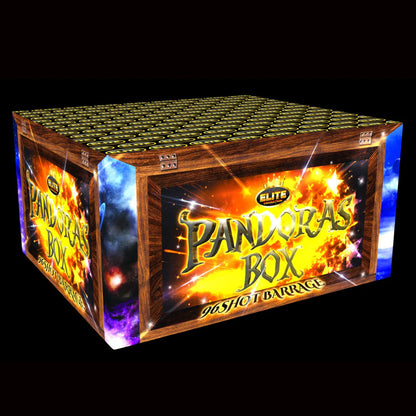 Bright Star Fireworks | Pandoras Box 96 Shot Barrage 1.3G