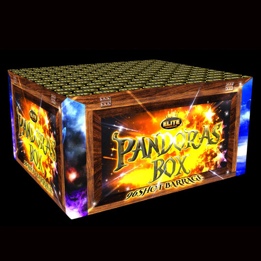 Bright Star Fireworks | Pandoras Box 96 Shot Barrage 1.3G
