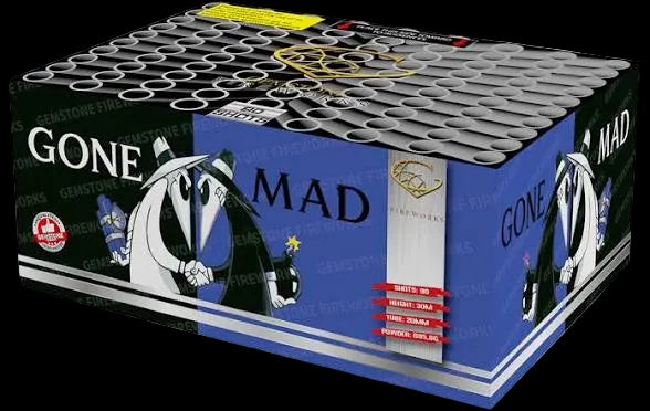 Gemstone Fireworks | Gone Mad 90 Shot Display Barrage