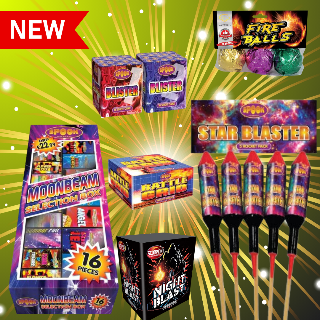 South Yorkshire Fireworks | Pops 'n' Bangs Bundle