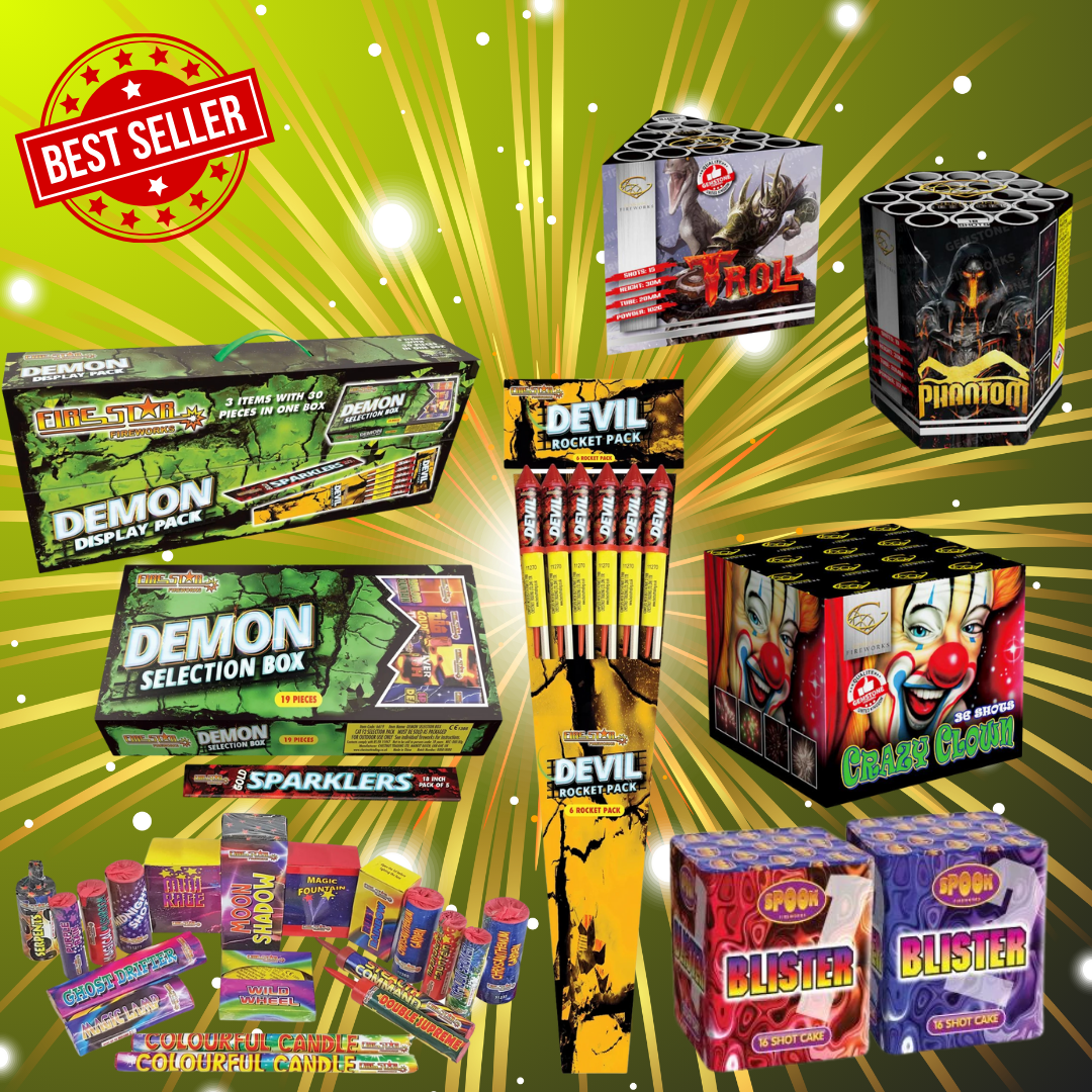 South Yorkshire Fireworks | Garden Exceptional Bundle