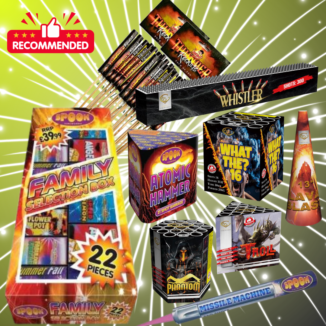 South Yorkshire Fireworks | Family Bundle