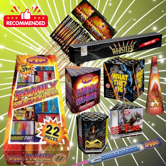 South Yorkshire Fireworks | Family Bundle