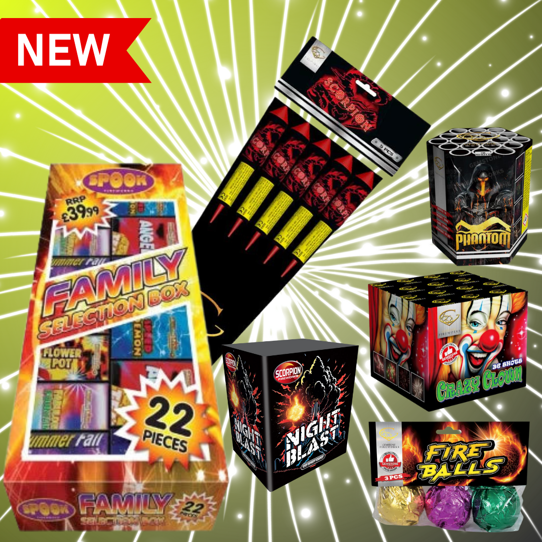 South Yorkshire Fireworks | Family Selection Bundle