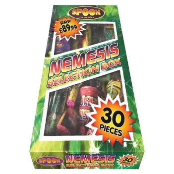 Spook Fireworks | Nemesis 30 Piece Selection Box