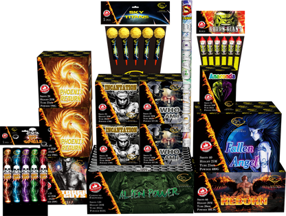Gemstone Fireworks | Pyro Party Display Selection Box