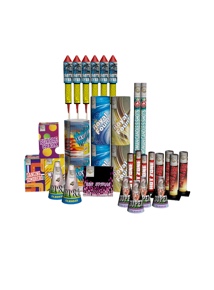 Gemstone Fireworks | Ruby Selection Box – SOUTH YORKSHIRE FIREWORKS