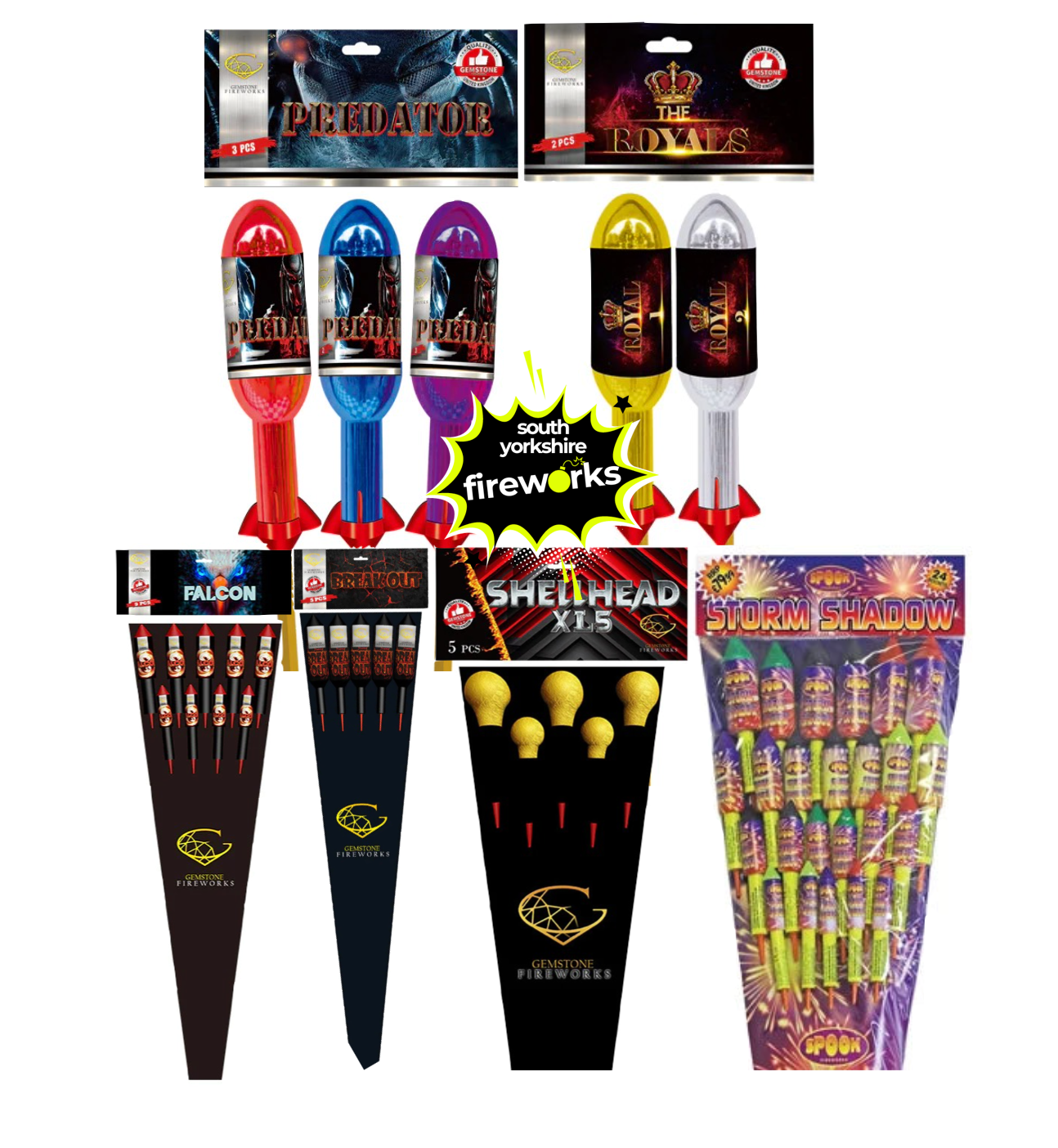 Fireworks South Yorkshire | 'NASA License Included' Bundle