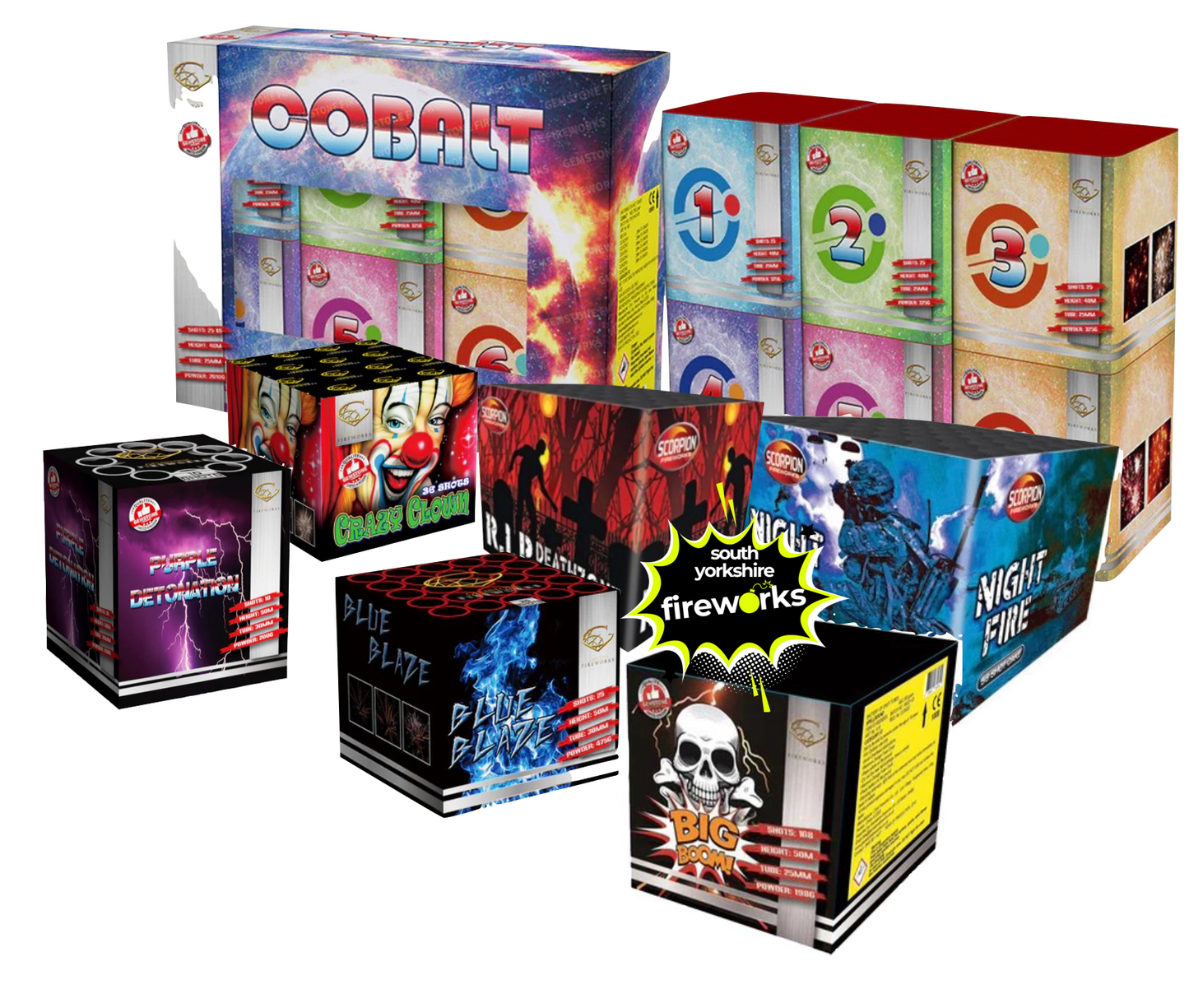 Fireworks South Yorkshire | 'Bakers Bundle'