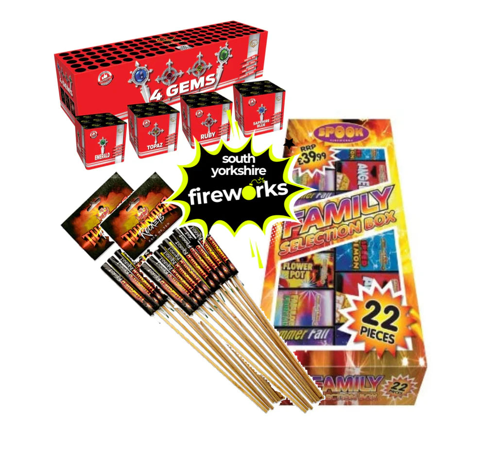 South Yorkshire Fireworks | Inferno Family Bundle