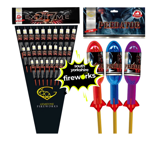 South Yorkshire Fireworks | Rocket+ Bundle