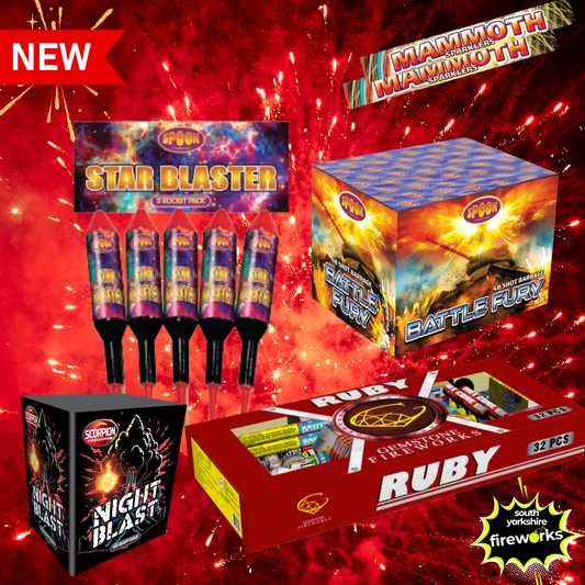South Yorkshire Fireworks | Fireball Fusion Bundle