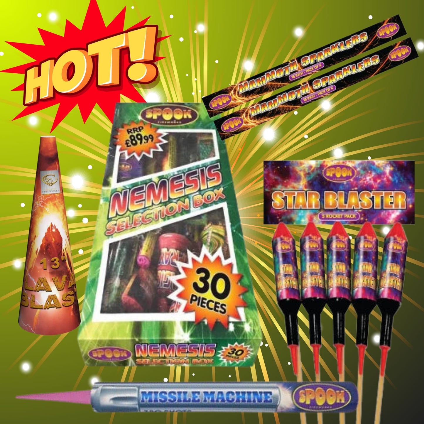 South Yorkshire Fireworks | Rokit Bundle