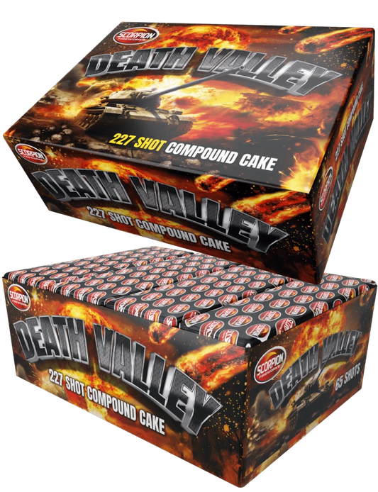 Scorpion Fireworks Death Valley 227 Shot Display Barrage