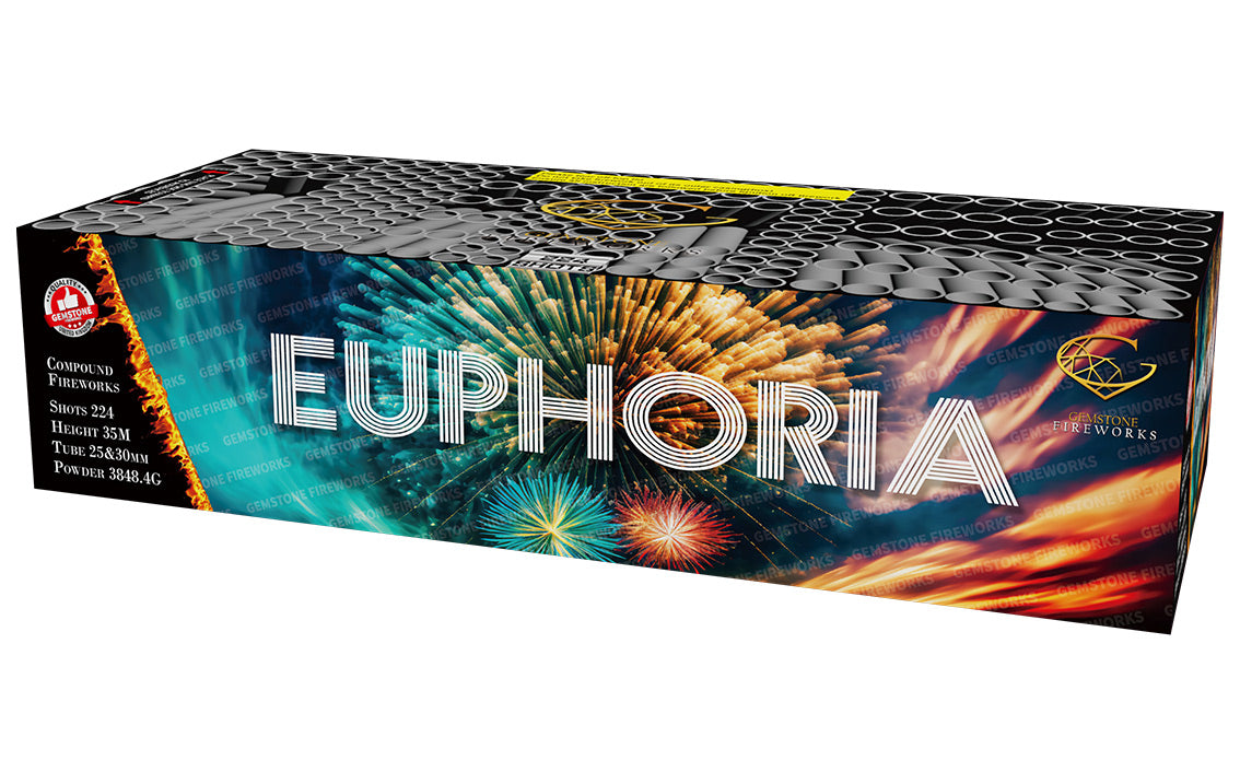 Gemstone Fireworks | Euphoria 224 Shot Barrage